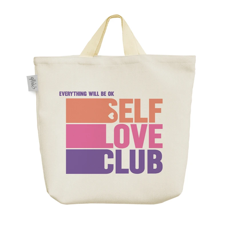 ساک خرید خندالو مدل Self Love Club کد H540