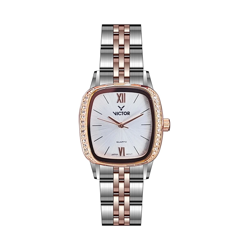 ساعت مچی عقربه‌ای کوارتز زنانه ویکتور مدل 5688L