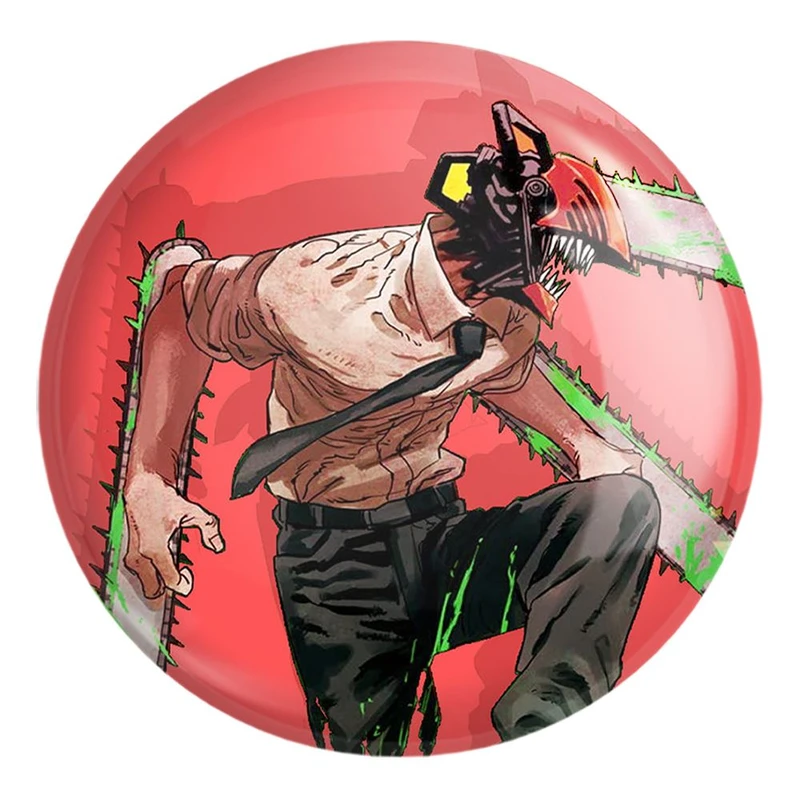 پیکسل خندالو طرح دنجی انیمه مرد اره ای Chainsaw Man کد 17839 مدل بزرگ