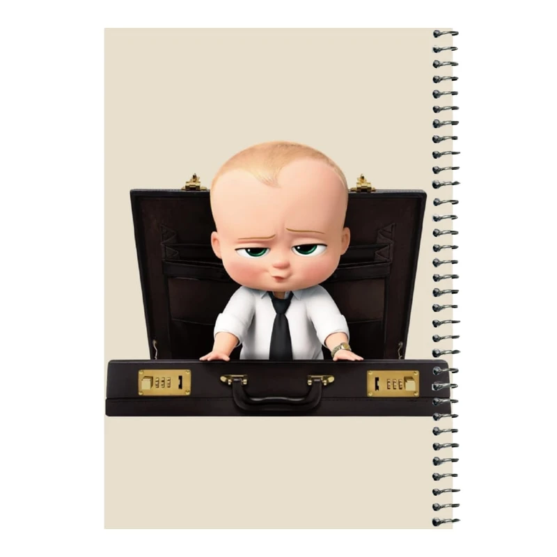 دفتر مشق 80 برگ اس جی مدل بچه رئیس    