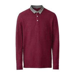 پولوشرت آستین بلند مردانه لیورجی مدل Ian2022