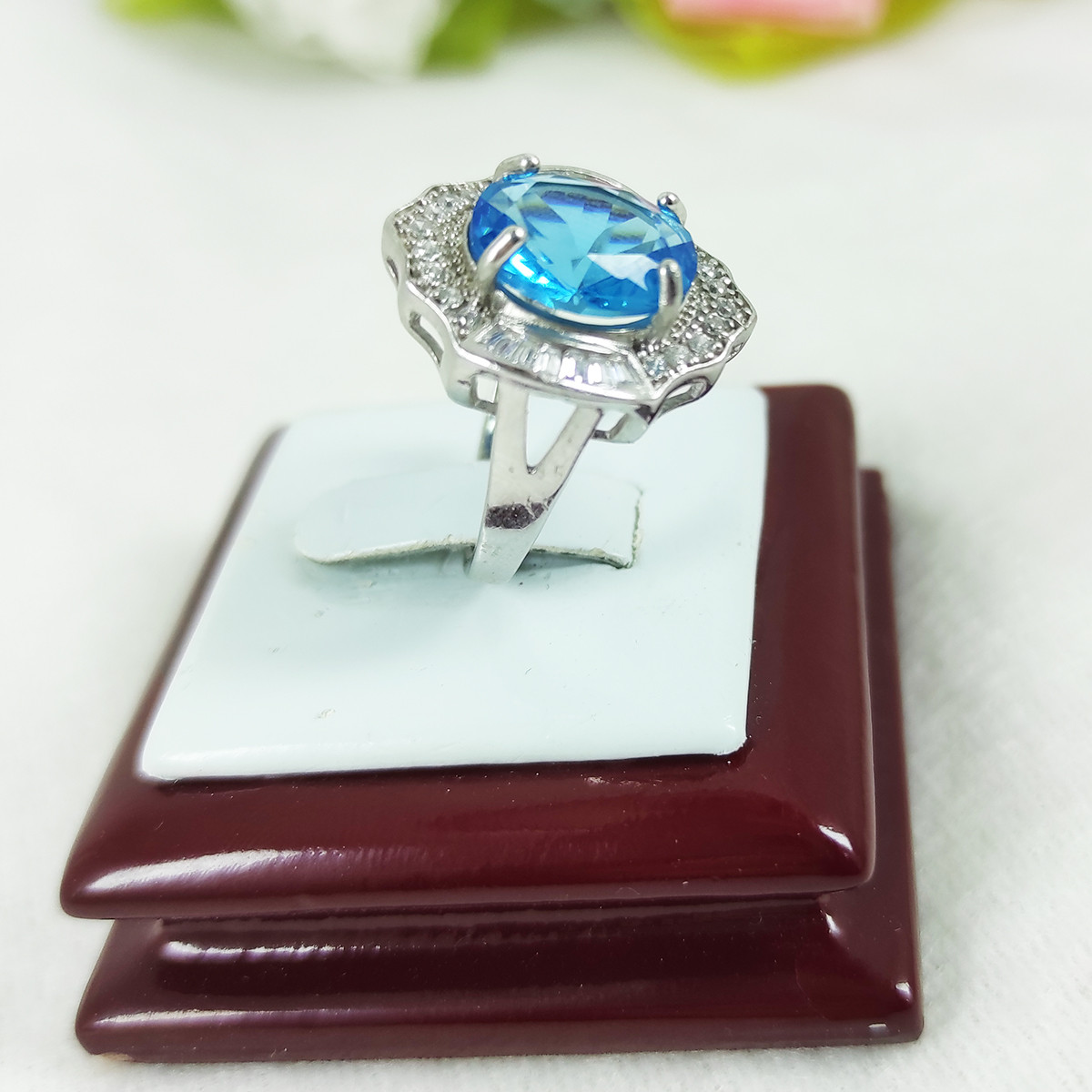 انگشتر نقره زنانه سلین کالا مدل گل یخ انگشتر نقره زنانه سلین کالا مدل گل یخ