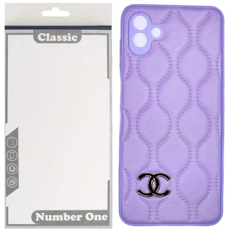 کاور کلاسیک مدل C/H/A/N/E/L طرح پافر چنل بالشتی کد KHO.918 مناسب برای گوشی موبایل سامسونگ GALAXY A04 / A04E