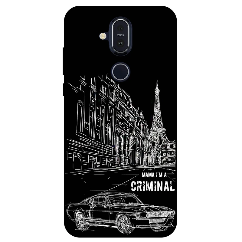 کاور مگافون طرح گنگ مدل 1890 مناسب برای گوشی موبایل نوکیا 8.1 / X7      