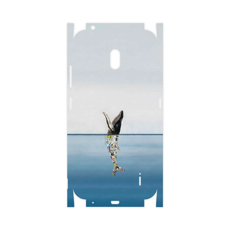 برچسب پوششی ماهوت مدل Collage of Sea Trash-FullSkin مناسب برای گوشی موبایل نوکیا 2.2