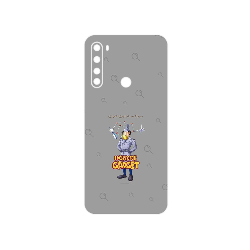 برچسب پوششی ماهوت مدل Inspector Gadget مناسب برای گوشی موبایل شیائومی Redmi Note 8 2021