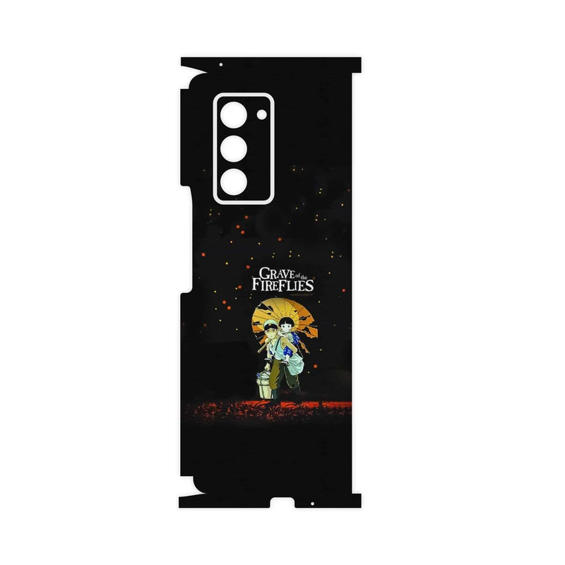 برچسب پوششی ماهوت مدل Grave of the Fireflies-FullSkin مناسب برای گوشی موبایل سامسونگ Galaxy Z FOLD 2