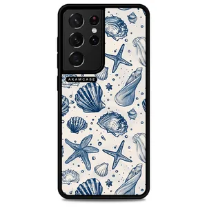 AKAM AMC-WSGS21U-BLUE-21 Cover For Samsung Galaxy S21 Ultra