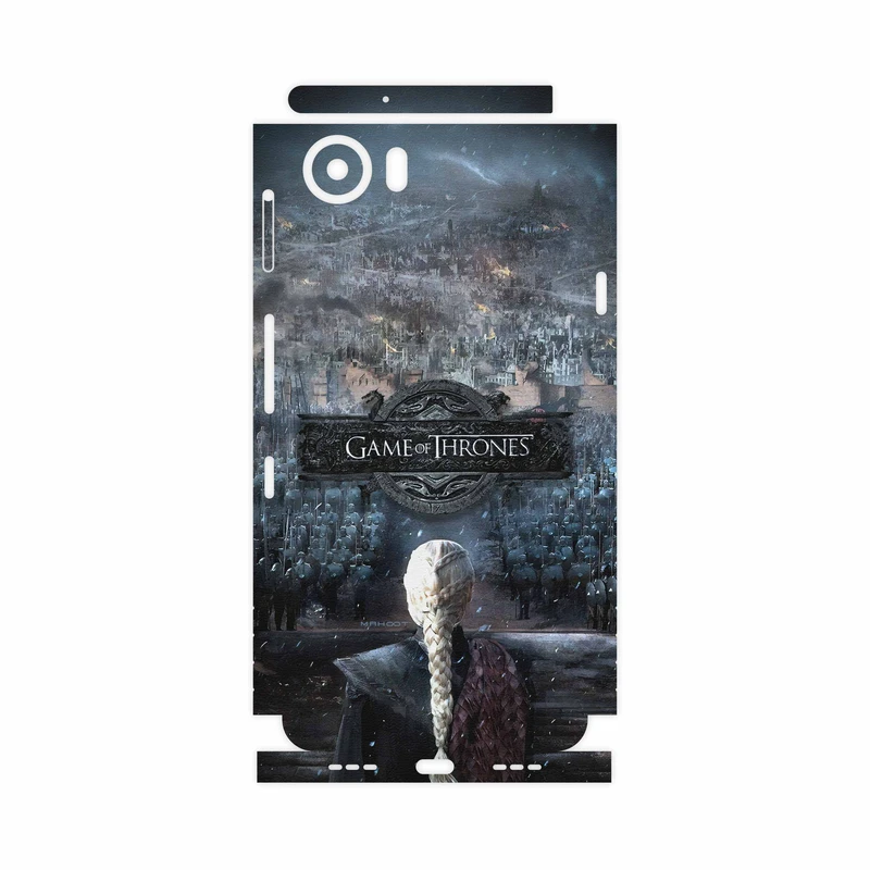 برچسب پوششی ماهوت مدل Game of Thrones-FullSkin مناسب برای گوشی موبایل بلک بری KEYONE