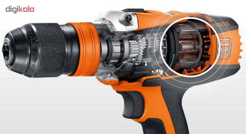 دریل پیچ گوشتی شارژی فاین مدل ASCM 18 QM - 5 Ah