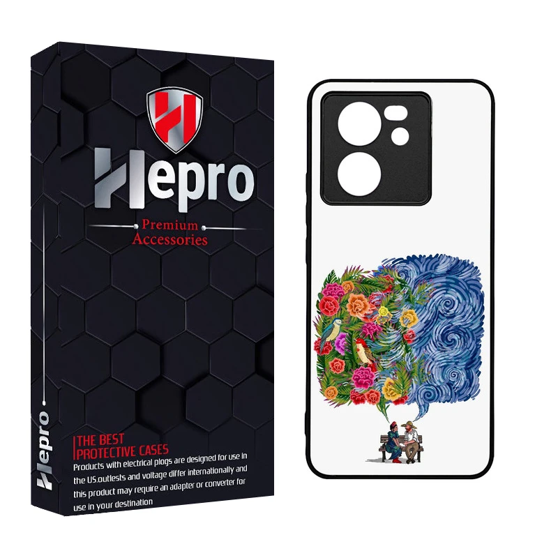 کاور هپرو طرح فانتزی مدل TPU مناسب برای گوشی موبایل شیائومی 13T / 13T PRO