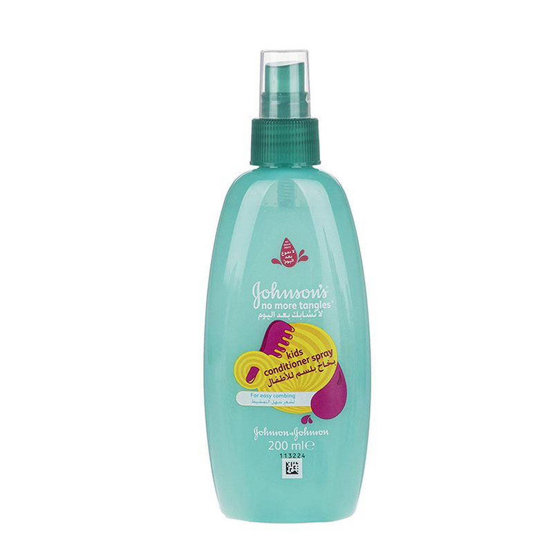 نرم کننده مو کودک جانسون مدل No More Tangles حجم 500 میلی لیتر به همراه اسپری مو کودک نرم کننده مو کودک جانسون مدل No More Tangles حجم 500 میلی لیتر به همراه اسپری مو کودک