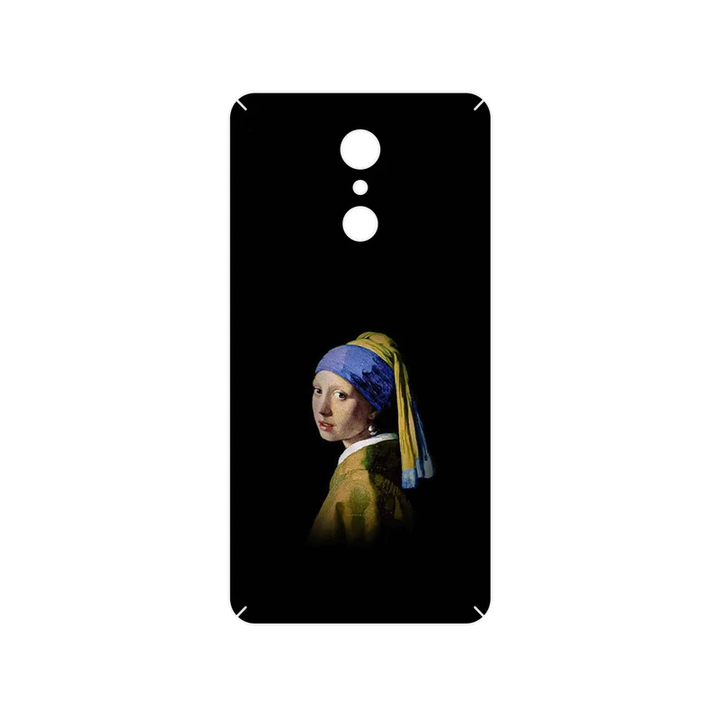 برچسب پوششی ماهوت مدل Girl with a Pearl Earring of Vermeer مناسب برای گوشی موبایل ال جی Q Stylus