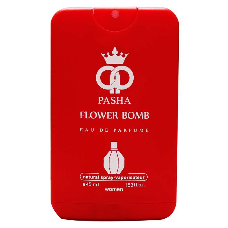 عطر جیبی زنانه پاشا مدل Flower Bomb حجم 45 میلی لیتر