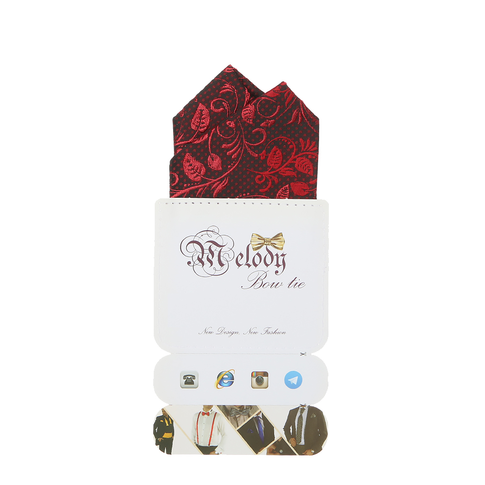دستمال جیب مردانه ملودی مدل PS5108MSErd