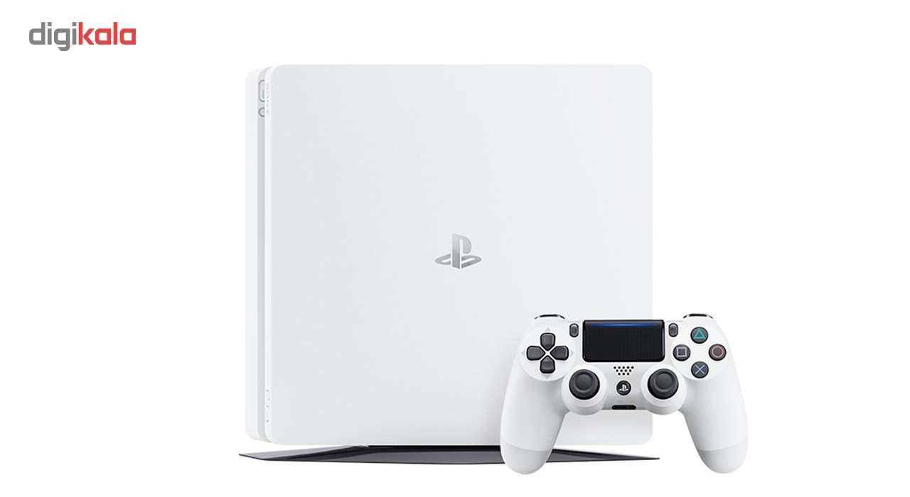 کنسول بازی سونی مدل Playstation 4 Slim Glacier White کد CUH-2116A ریجن 2 - ظرفیت 500 گیگابایت