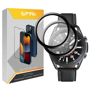 محافظ صفحه نمایش نانو اسپریگ مدل Pmma-SPG مناسب برای ساعت هوشمند سامسونگ Galaxy Watch 3 45mm بسته دو عددی