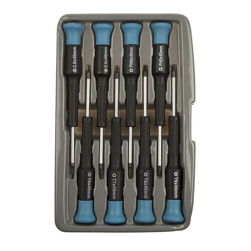 مجموعه 8 عددی پیچ گوشتی ساعتی پاورست مدل TH1008 مجموعه 8 عددی پیچ گوشتی ساعتی پاورست مدل TH1008