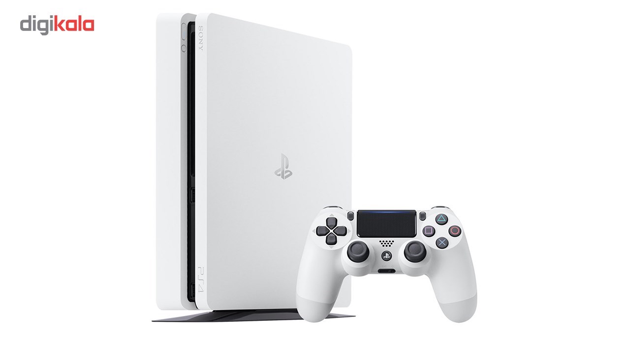 کنسول بازی سونی مدل Playstation 4 Slim Glacier White کد CUH-2116A ریجن 2 - ظرفیت 500 گیگابایت