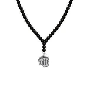 گردنبند هایکا مدل مشت آتشی کد bg.jh 15