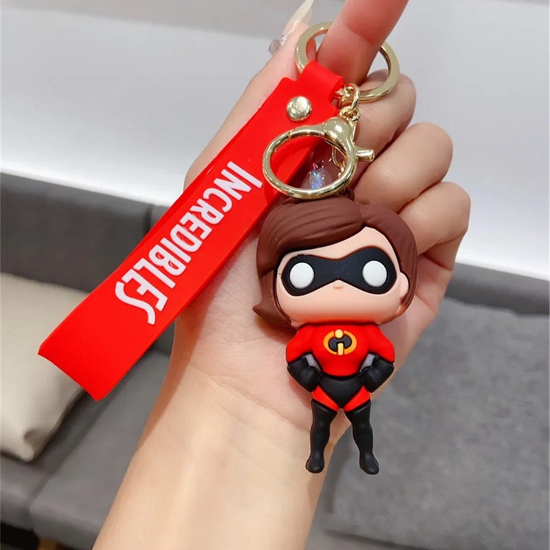 جاکلیدی دخترانه مدل سیلیکونی طرح دختر