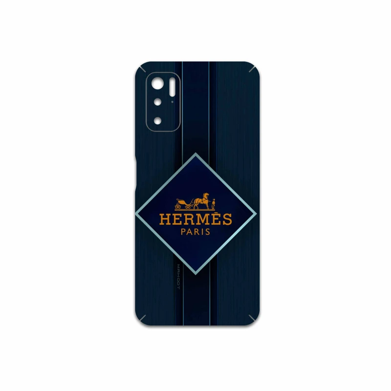 برچسب پوششی ماهوت مدل Hermes-Logo مناسب برای گوشی موبایل شیائومی Poco M3 Pro 5G