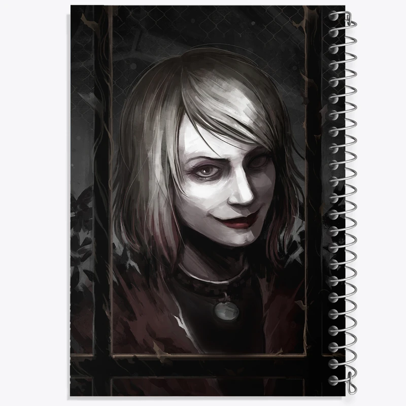 دفتر شطرنجی 50 برگ خندالو مدل بازی سایلنت هیل‌ (Silent Hill) کد 34486