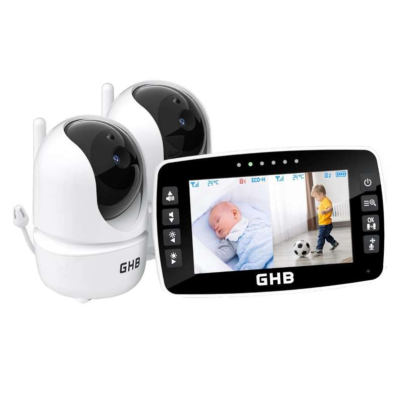 مانیتور و پیجر اتاق کودک مدل SM50B-2 مجموعه سه عددی