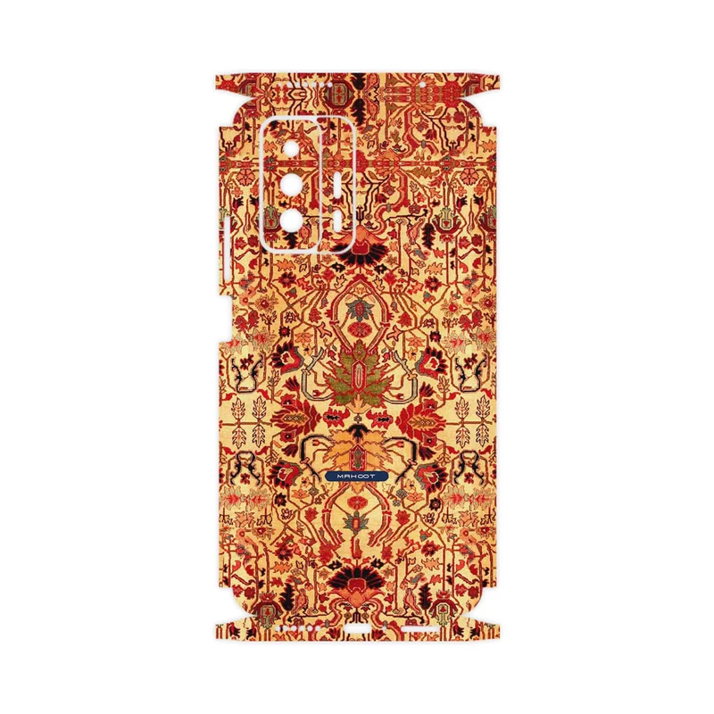 برچسب پوششی ماهوت مدل Persian_Carpet_Yellow-FullSkin مناسب برای گوشی موبایل شیائومی 11T 5G