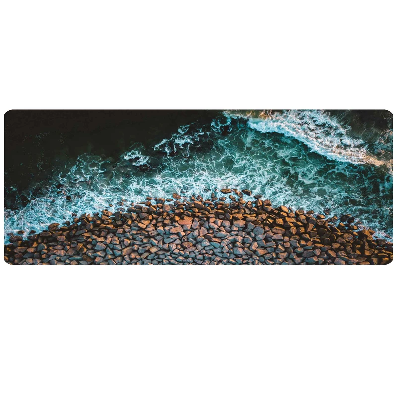   پادری مدل عریض جلوسینکی طرح ورودی ساحل کد L6-405 سایز 46x109 سانتی متر