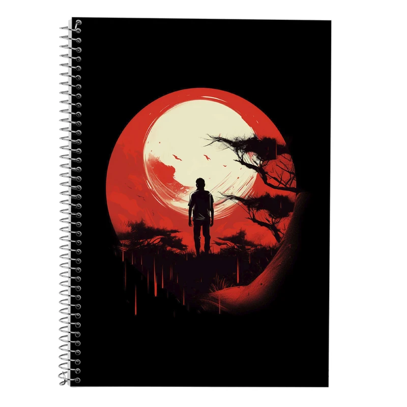 دفتر زبان 50 برگ مدوپد مدل سه خط طرح تایتان Titan کد DF11799