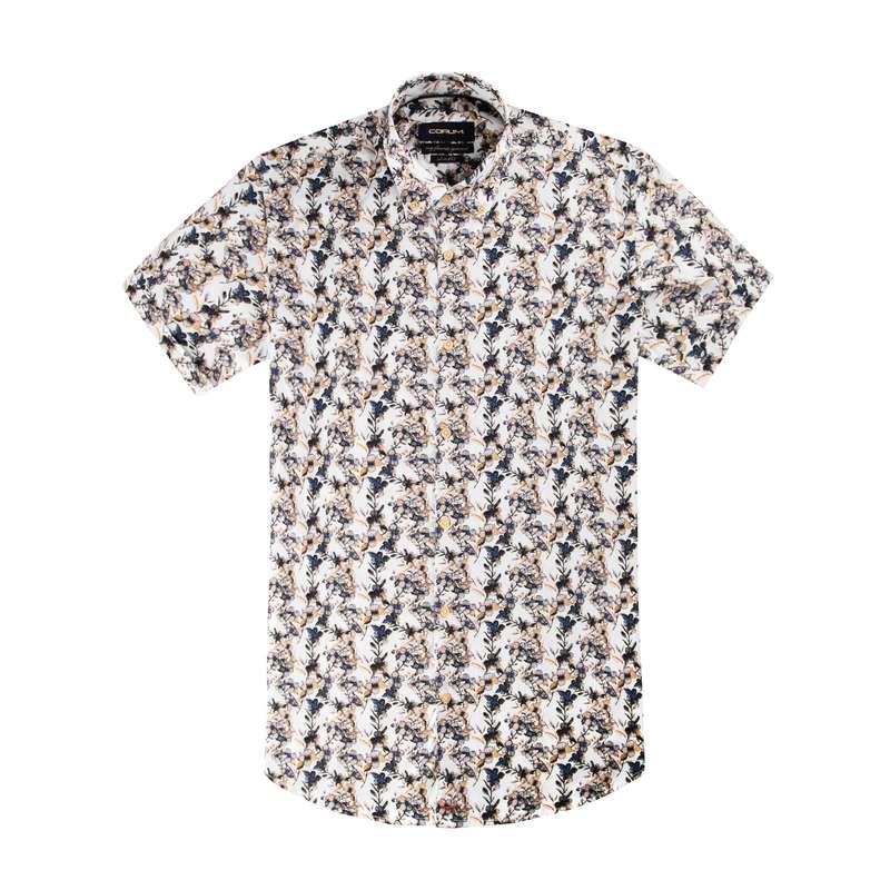 پیراهن آستین کوتاه مردانه کروم مدل 2210113