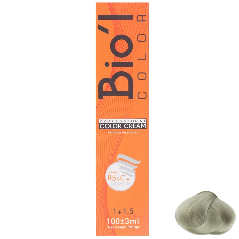 رنگ موی بیول سری Platinum مدل بلوند پلاتینه دودی روشن شماره 11.1