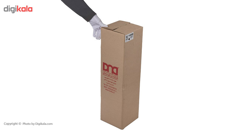 میز ناهار خوری DND مدل میگون- 120x 80 x 74 سانتی متر - قهوه ای روشن