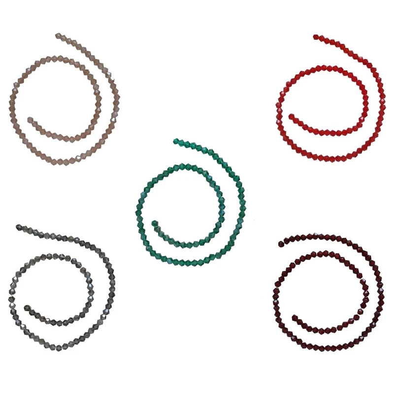 مهره دستبند مدل کریستال کد CRLB-5P-A بسته 5 عددی