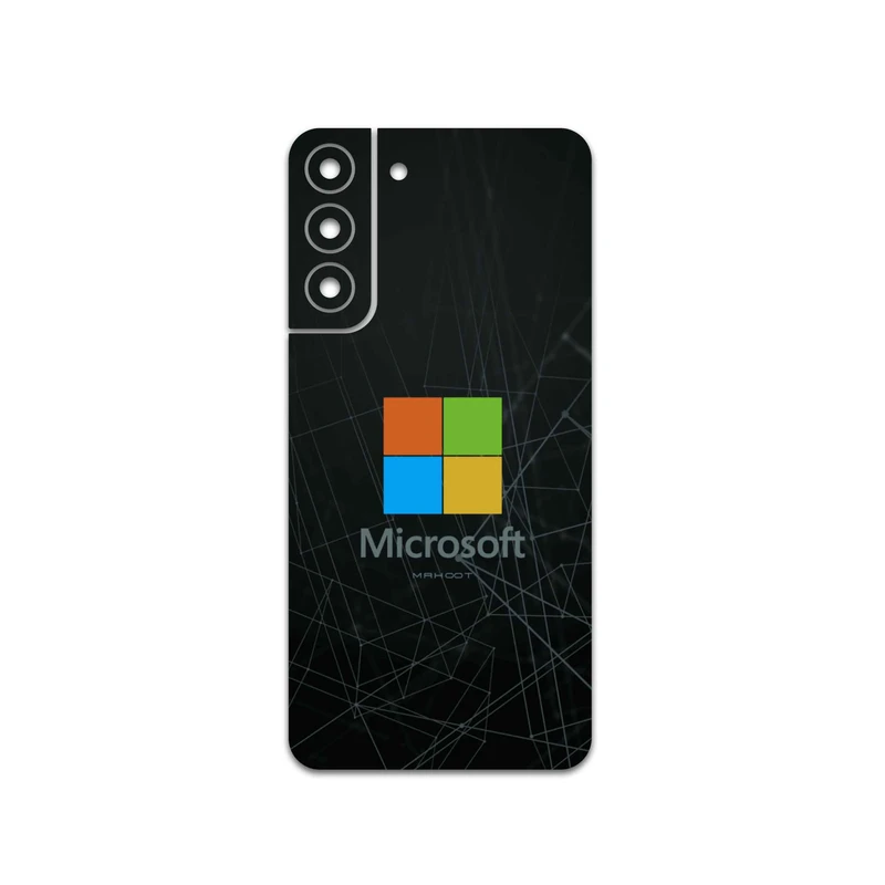 برچسب پوششی ماهوت مدل Microsoft-Logo مناسب برای گوشی موبایل سامسونگ Galaxy S22 Plus 5G