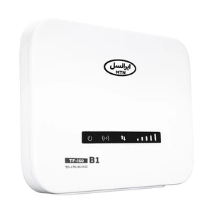 مودم 4G/TD-LTE ایرانسل مدل TF-i60 B1 به همراه 130 گیگ اینترنت و 3 عدد سیم کارت