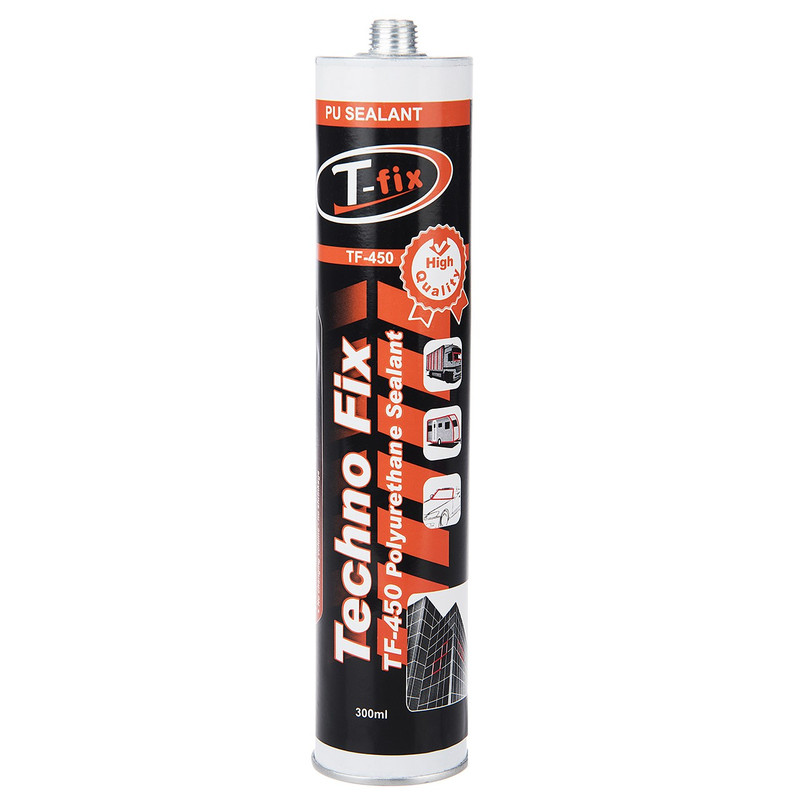 چسب درزگیر پلی یورتان تکنو فیکس مدل TF-450 حجم 300 میلی لیتر