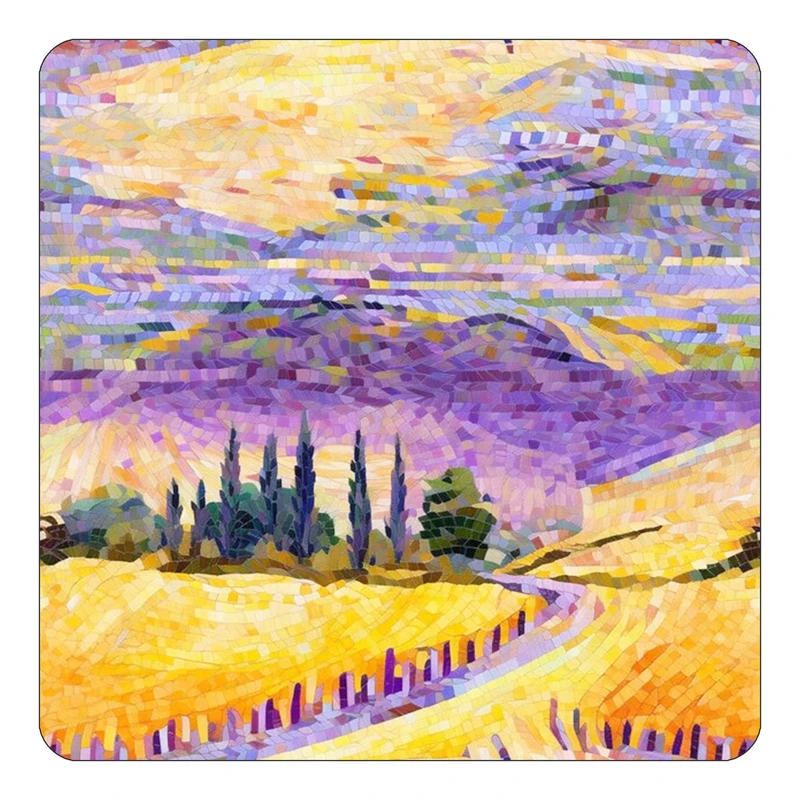 مگنت کاکتی طرح نقاشی رنگ روغن مدل mp71859