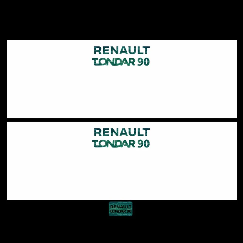 برچسب بدنه خودرو رایسان کد PS010 مناسب برای ال 90 بسته سه عددی