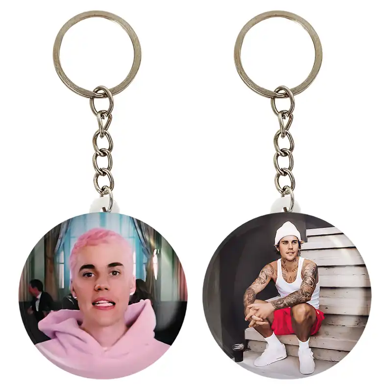 جاکلیدی خندالو مدل جاستین بیبر کد 1902419014 مجموعه 2 عددی