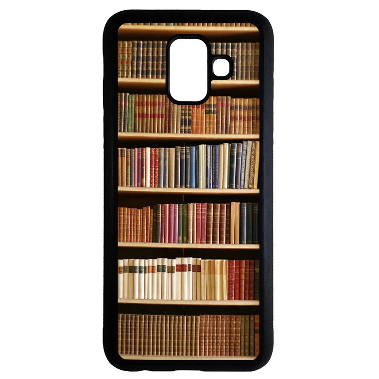 کاور طرح کتابخانه مناسب برای گوشی موبایل سامسونگ galaxy j6