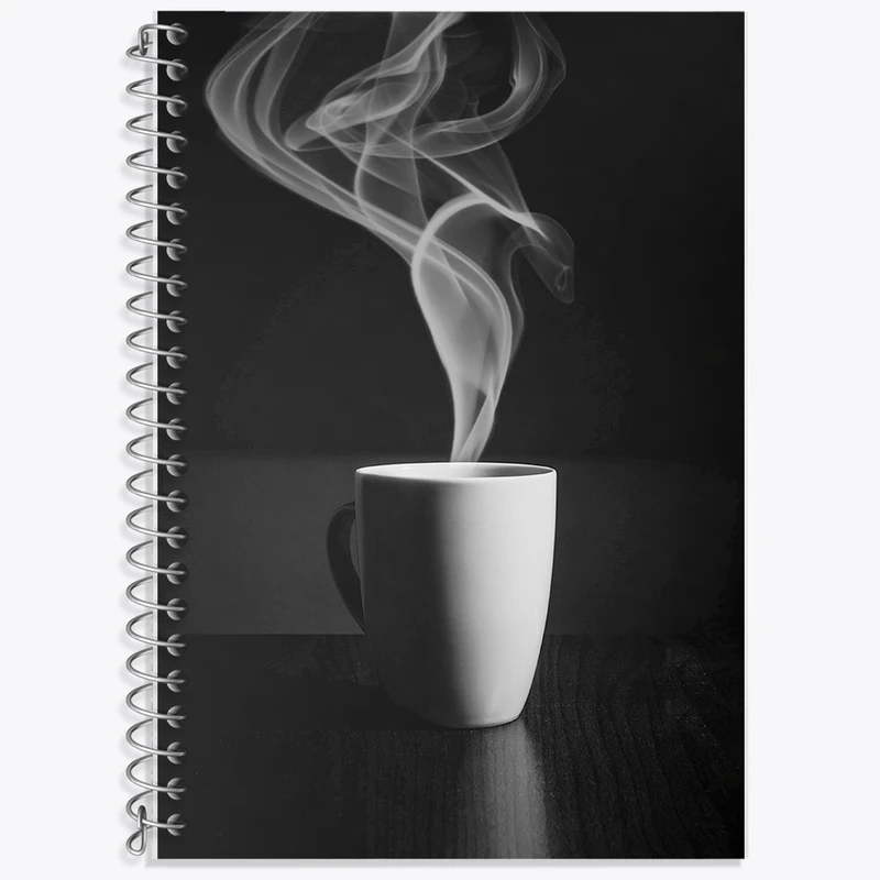 دفتر لغت 50 برگ خندالو طرح قهوه Coffee کد F61