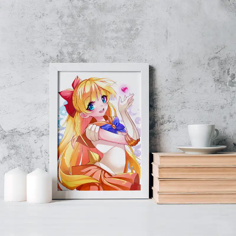 تابلو خندالو مدل میناکو اینو انیمه سیلور مون Sailor Moon کد 17438