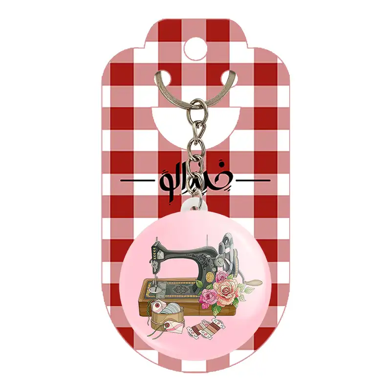 جاکلیدی خندالو مدل چرخ خیاطی کد 28001