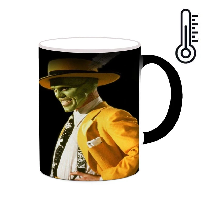 ماگ حرارتی کاکتی طرح جیم کری Jim Carrey مدل mgh26431