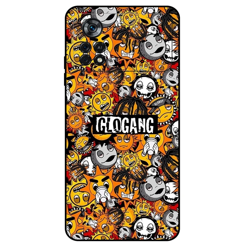 کاور مگافون طرح شکلک مدل 8243 مناسب برای گوشی موبایل شیائومی Poco X4 Pro 5G