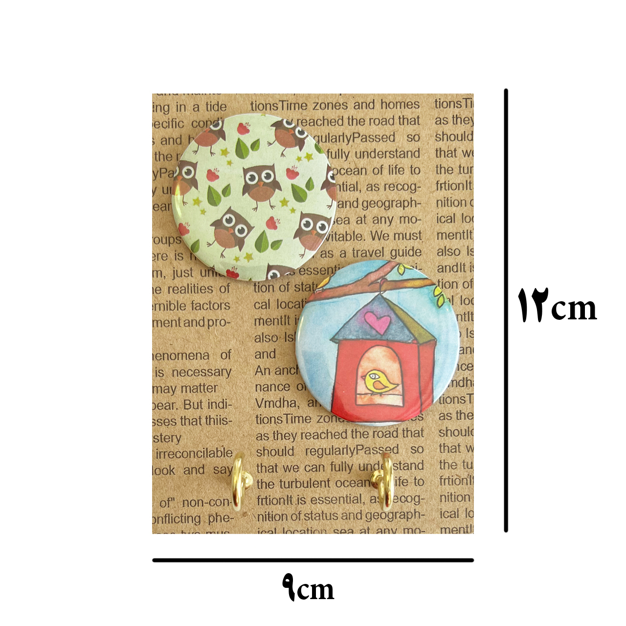 جا کلیدی مدل جغد و لانه جوجه کد 123