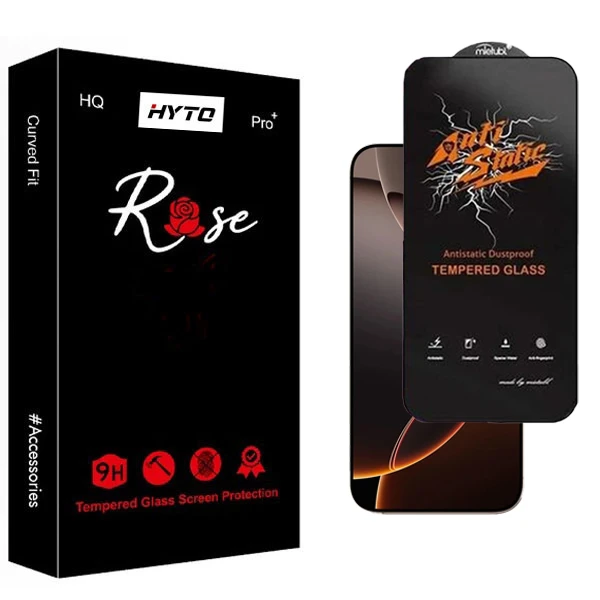 محافظ صفحه نمایش هیتو مدل Rose Antistatic Touch مناسب برای گوشی موبایل اپل IPhone 16 Pro