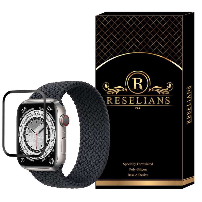 محافظ صفحه نمایش رزلیانس مدل PMMA-R مناسب برای ساعت هوشمند اپل Watch Edition Series 7 41mm